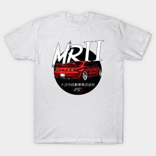 JDM MR2 Red Black Sun Edition T-Shirt